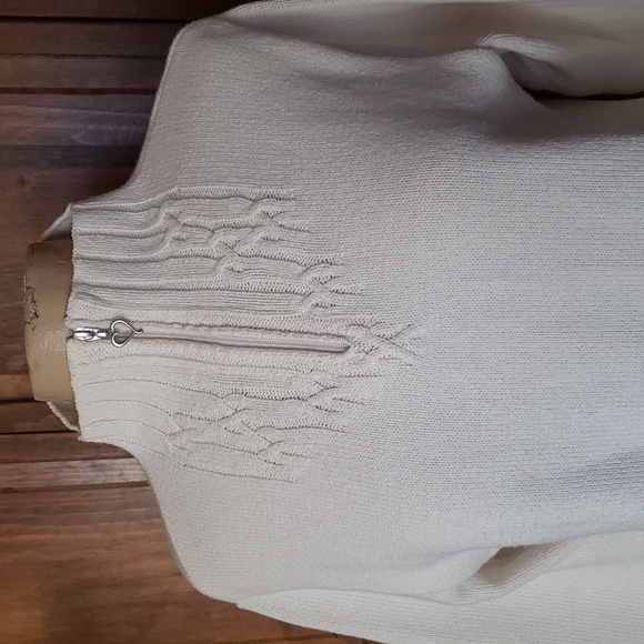 Coldwater Creek Women's Ivory Sweater - Picture 2 of 6